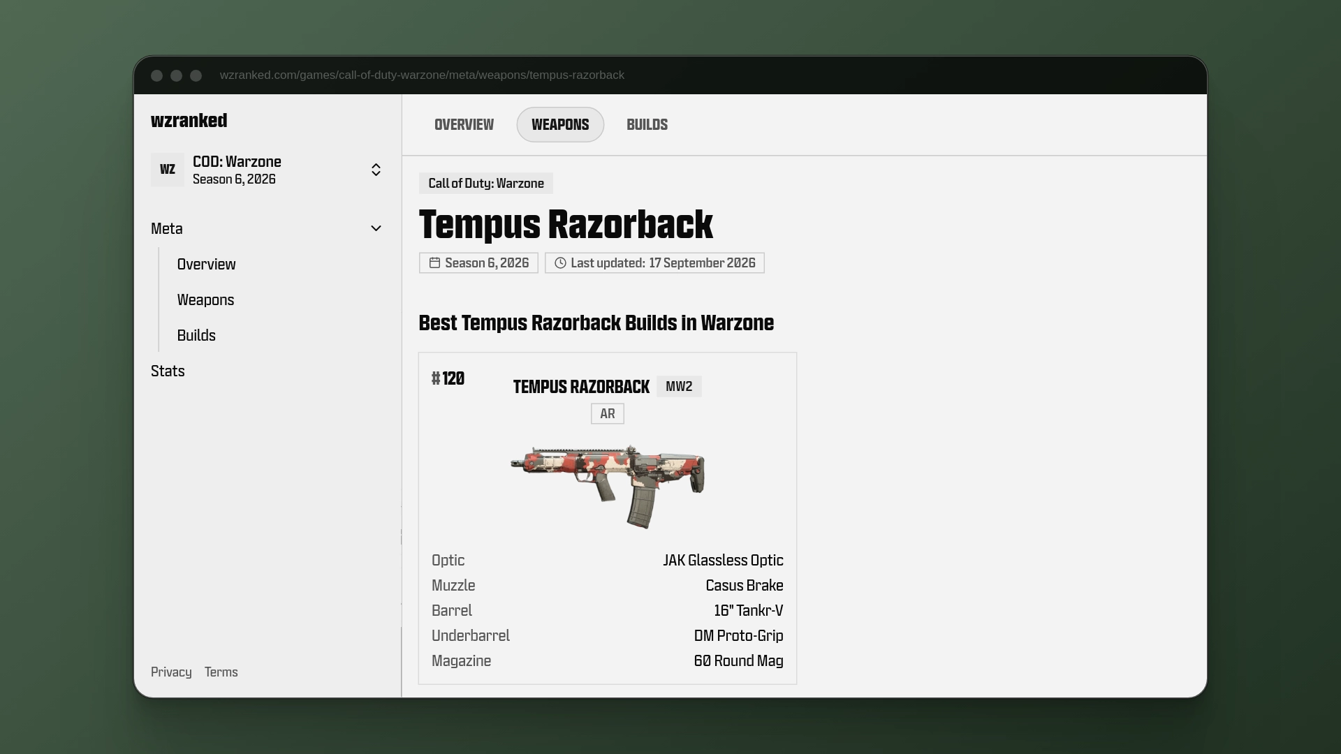 Best Tempus Razorback Build in Warzone - Season 4 Reloaded, 2026