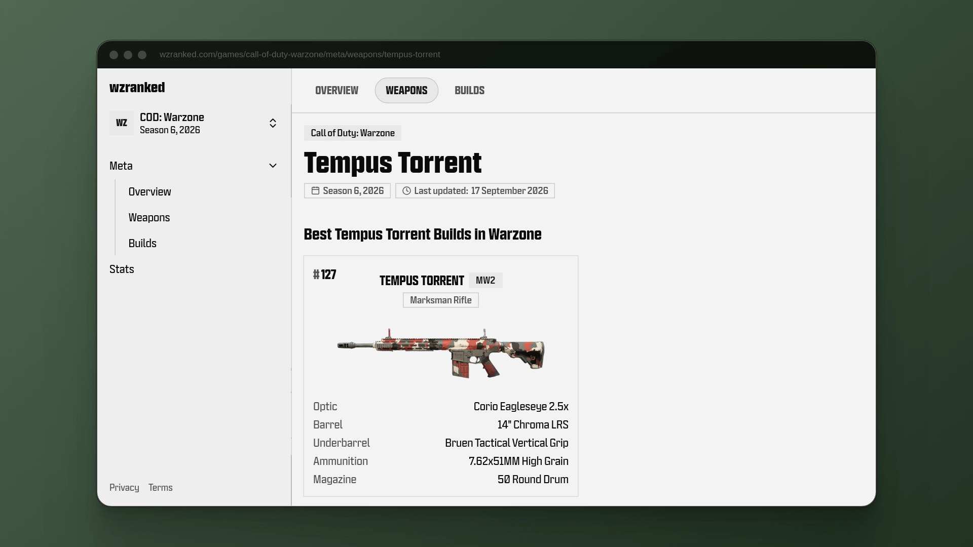 Best Tempus Torrent Build in Warzone - Season 4 Reloaded, 2026